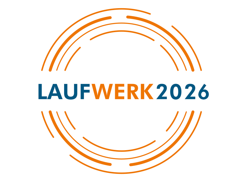 logo-laufwerk-2026-Seite Logo „LAUFWERK 2026“: Schriftzug in Großbuchstaben, umgeben von teilunterbrochenem Kreis aus vier Linien.